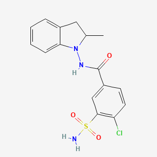 Indapamide — 2D structure