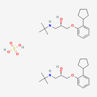 Penbutolol sulfate — 2D structure