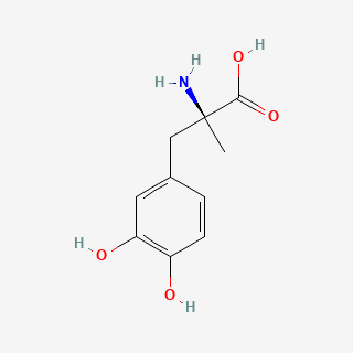 Methyldopa — 2D structure