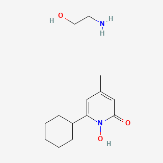 Ciclopirox olamine — 2D structure