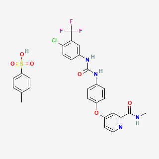 Sorafenib hemitosylate — 2D structure
