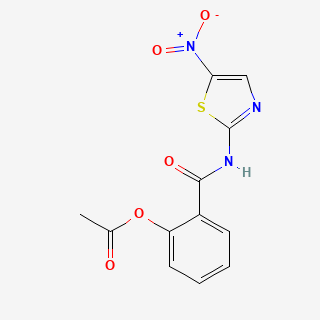 Nitazoxanide — 2D structure
