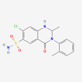 Metolazone — 2D structure