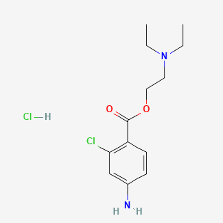 CHLOROPROCAINE HCl — 2D structure