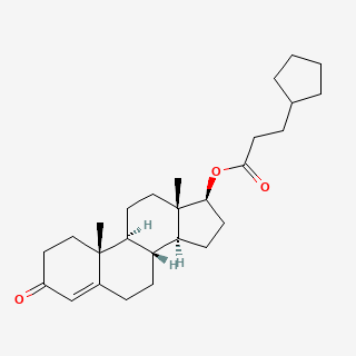 Testosterone cypionate — 2D structure