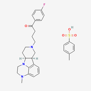 Lumateperone tosylate — 2D structure