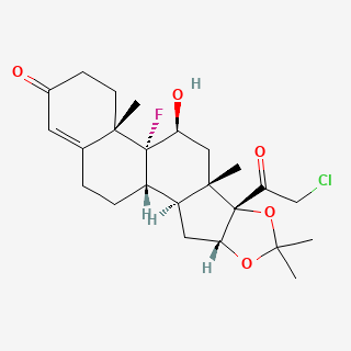 Halcinonide — 2D structure