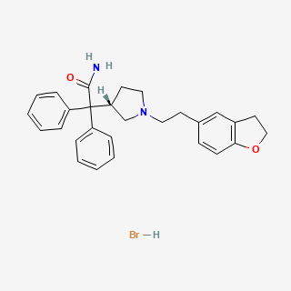 Darifenacin hydrobromide — 2D structure