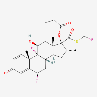 Fluticasone propionate — 2D structure