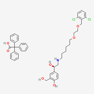 Vilanterol trifenatate — 2D structure