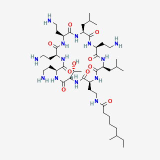 Colistimethate sodium — 2D structure