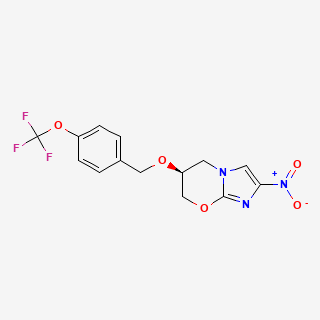 Pretomanid — 2D structure