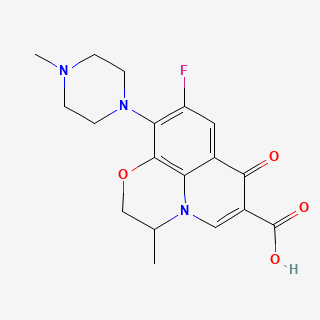 Ofloxacin — 2D structure
