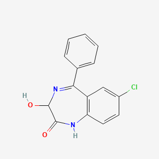Oxazepam — 2D structure