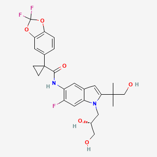 Tezacaftor — 2D structure