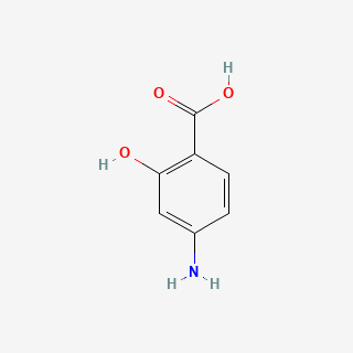 Para-aminosalicylic acid — 2D structure