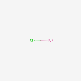 Potassium chloride — 2D structure