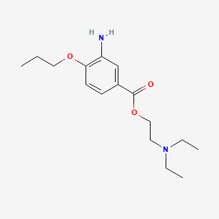 Proxymetacaine — 2D structure