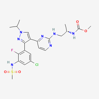 Encorafenib — 2D structure