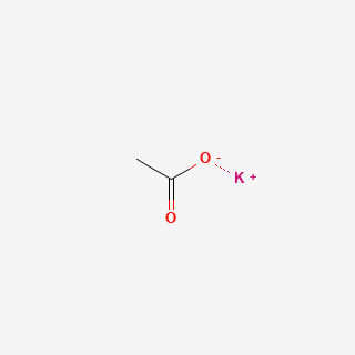 Potassium acetate — 2D structure