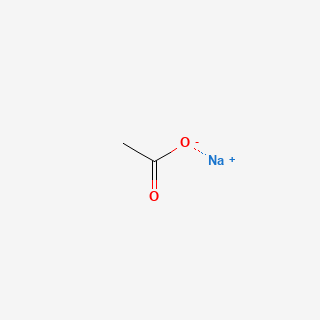 Sodium acetate anhydrous — 2D structure