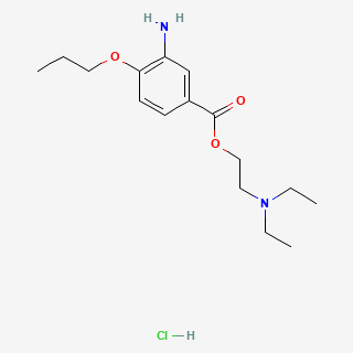 PROPARACAINE HCl — 2D structure