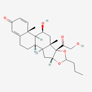 Budesonide — 2D structure