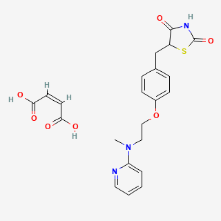 Rosiglitazone maleate — 2D structure