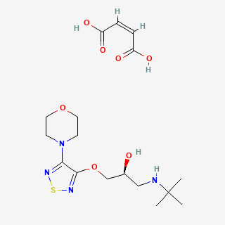 Timolol maleate — 2D structure