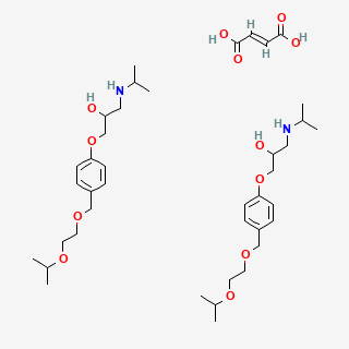 Bisoprolol fumarate — 2D structure