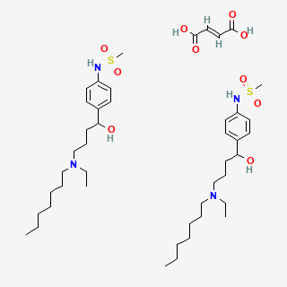Ibutilide fumarate — 2D structure