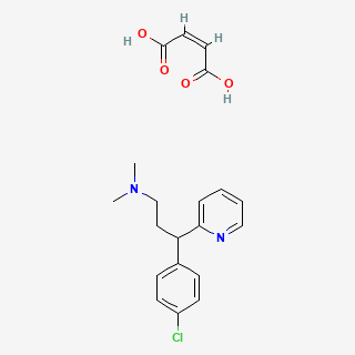 Chlorpheniramine maleate — 2D structure