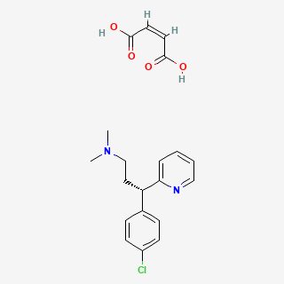 Dexchlorpheniramine maleate — 2D structure