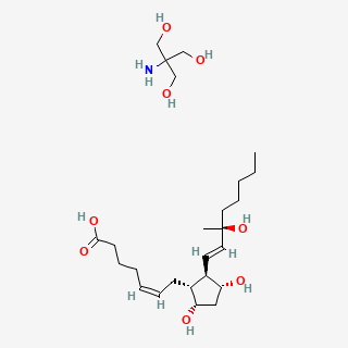 Carboprost tromethamine — 2D structure