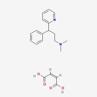 Pheniramine maleate — 2D structure