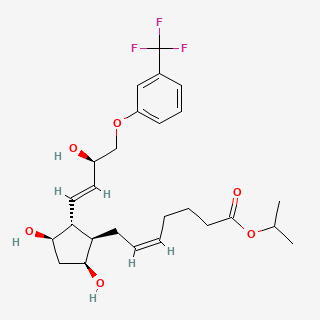 Travoprost — 2D structure