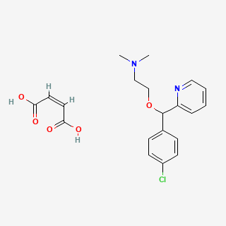 Carbinoxamine maleate — 2D structure