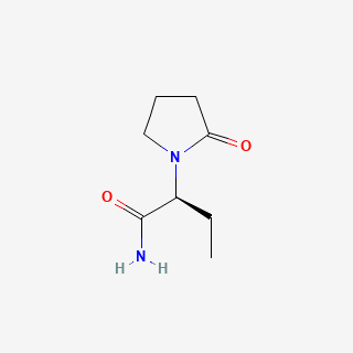 Levetiracetam — 2D structure