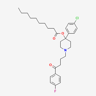 Haloperidol decanoate — 2D structure