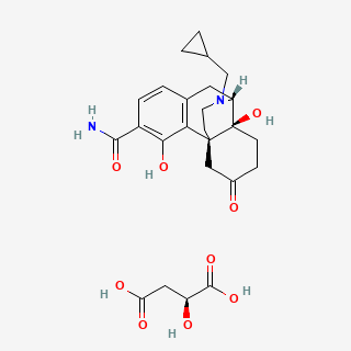 Samidorphan l malate — 2D structure