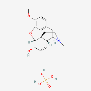 Codeine phosphate — 2D structure
