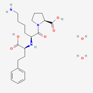 Lisinopril dihydrate — 2D structure