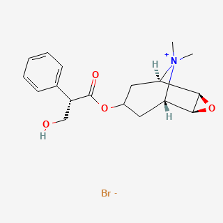 Methscopolamine bromide — 2D structure