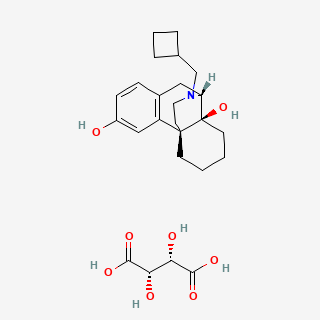 Butorphanol tartrate — 2D structure