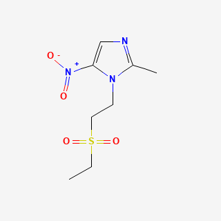 Tinidazole — 2D structure
