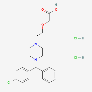 CETIRIZINE DiHCl — 2D structure