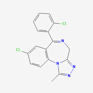 Triazolam — 2D structure