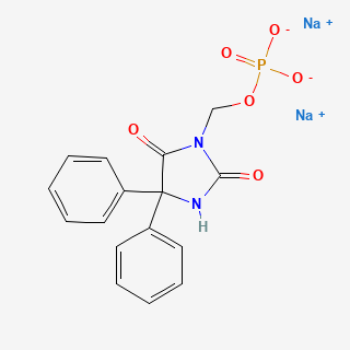 Fosphenytoin sodium — 2D structure