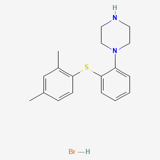 Vortioxetine hydrobromide — 2D structure