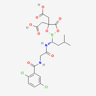 Ixazomib citrate — 2D structure